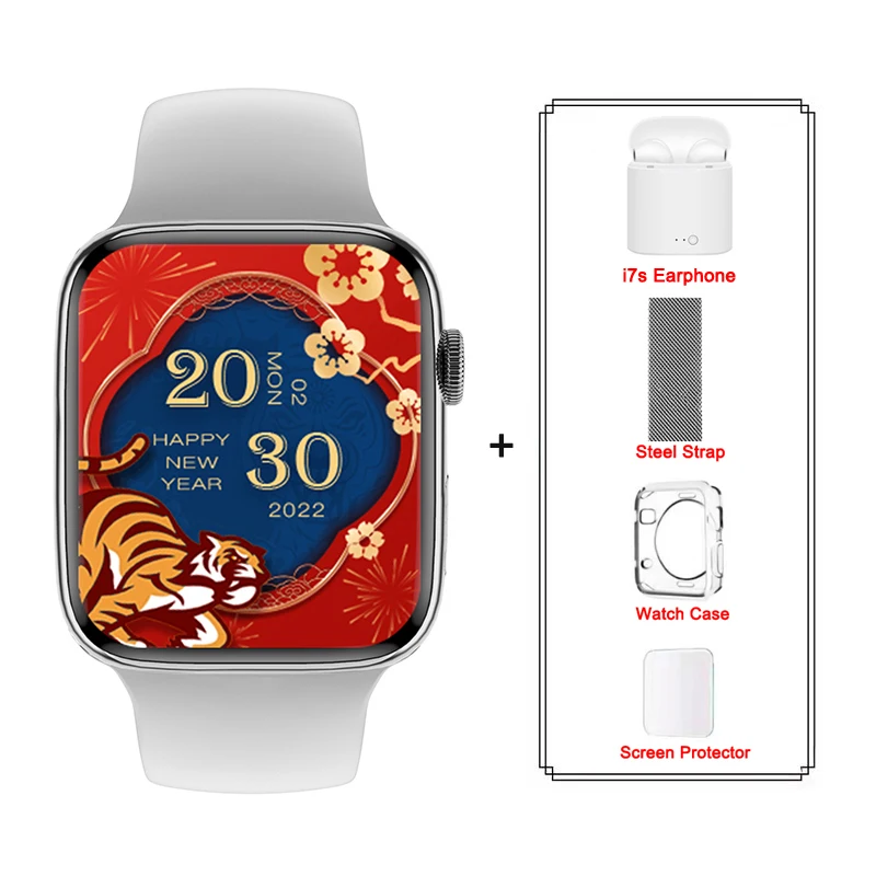 2022 New 1.9 Inch DT7 Max DT NO.1 7 Smart Watch 7 GPS Track NFC Bluetooth Call Wireless Charging Smartwatch PK IWO W27 W37 Pro 