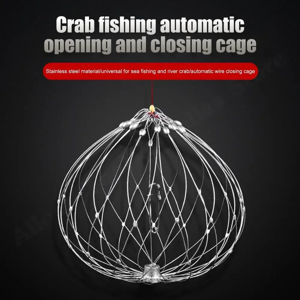 Fishing Traps Crab Traps 1-5pcs Fishing Net Cage