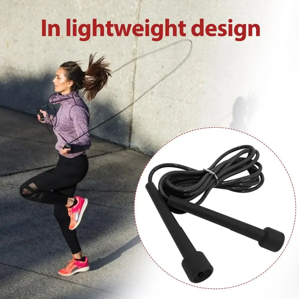Description Picture 5 of itemNew Speed Jump Rope Professional Men Women Gym PVC Jumping Skipping Rope Adjustable Fitness Equipment Muscle Boxing Training