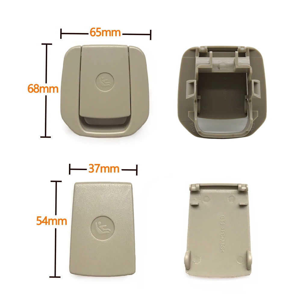Child Seat Anchor Cover Rear ISOFIX Cover Restraint For BMW 1 2 3 X1 Series F20 F21 F22 F30 F31 F35 E84 E87 E90 52207319686