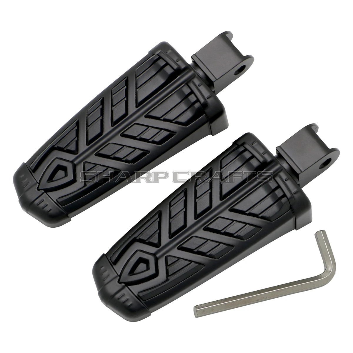 Motorcycle Footrests Footpegs for Honda Shadow VT750 Ace Aero Spirit VTX1300 VTX1800 VT1300 Fury Steed VT600 VLX400 Magna VF750