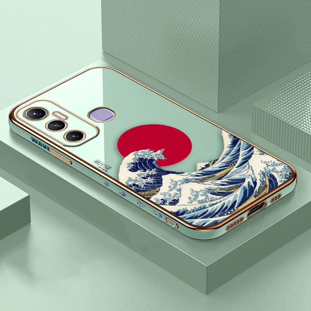 thumbnail image 1 of Cover Smooth E-TPU Phone Case Infinix HOT 40I 30I 30 20 20S 20I 12 12I 11 10 10S 10I 9 GT10 PRO Case The Great Wave Off Kanagawa, 1 of 5