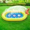 Children Play Sprinkler Pad Summer Beach Inflatable Spray Mat Outdoor Game Toy Garden Lawn Swimming Pool Mat Bathtub for Kids 5