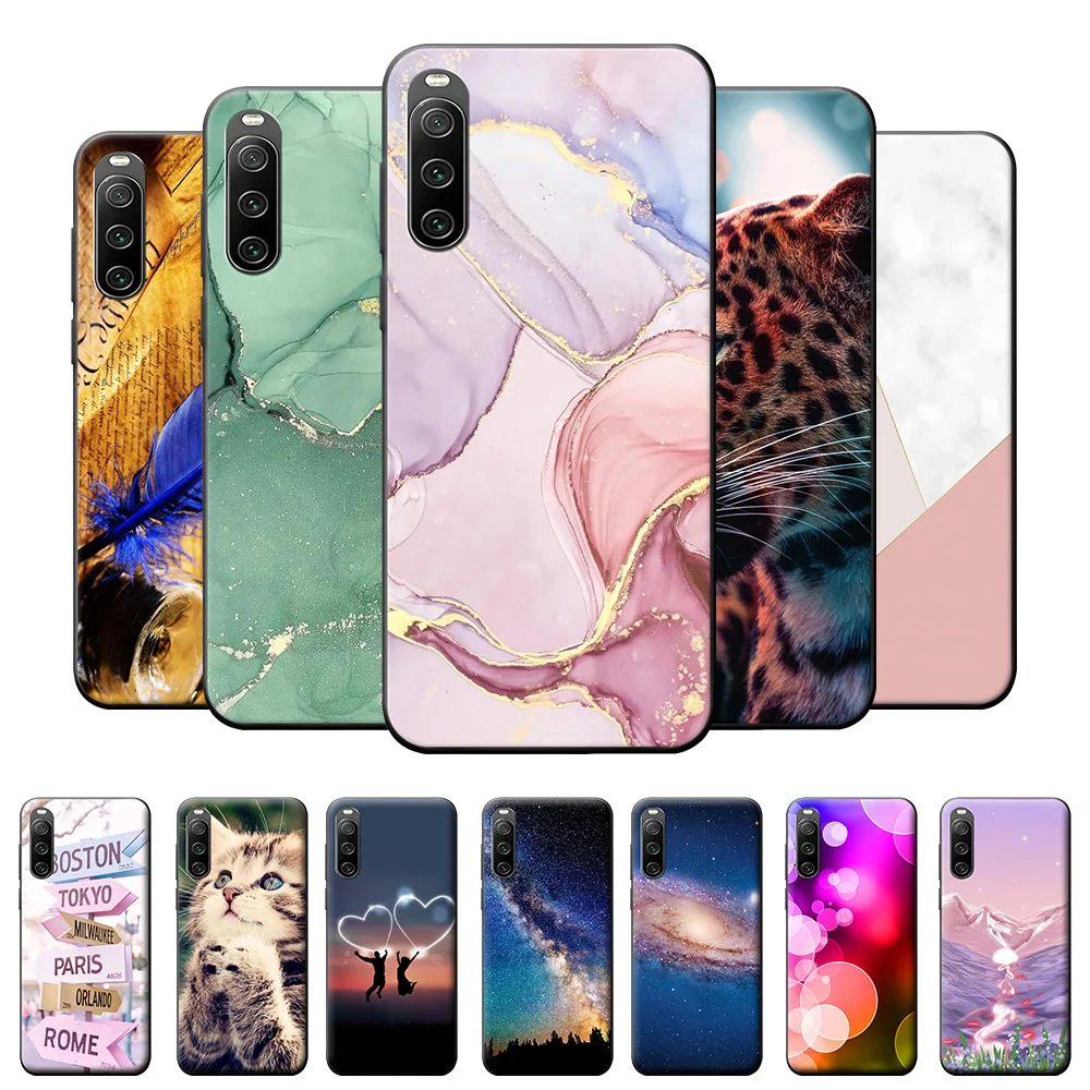 Per Sony Xperia 10 Iv Custodia Custodia Morbida In Silicone Antiurto Cover Posteriore Per Sony Xperia 5 Iv Funda Per Sony Xperia 10 Iv Coque