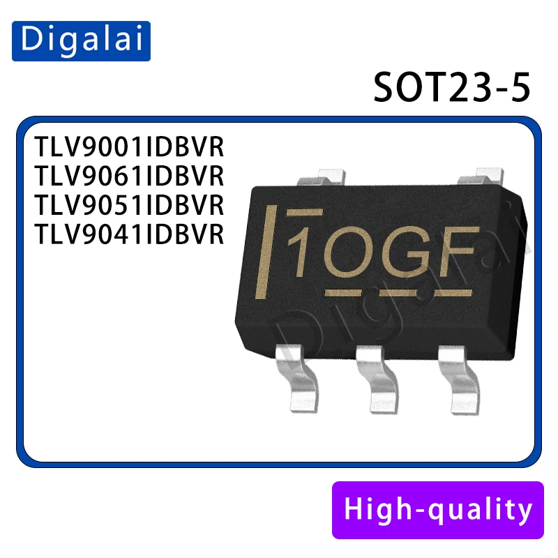 Original TLV9001IDBVR TLV9061IDBVR TLV9051IDBVR TLV9041IDBVR SOT-23-5 Operationsverstärker-Chip – Detail 1