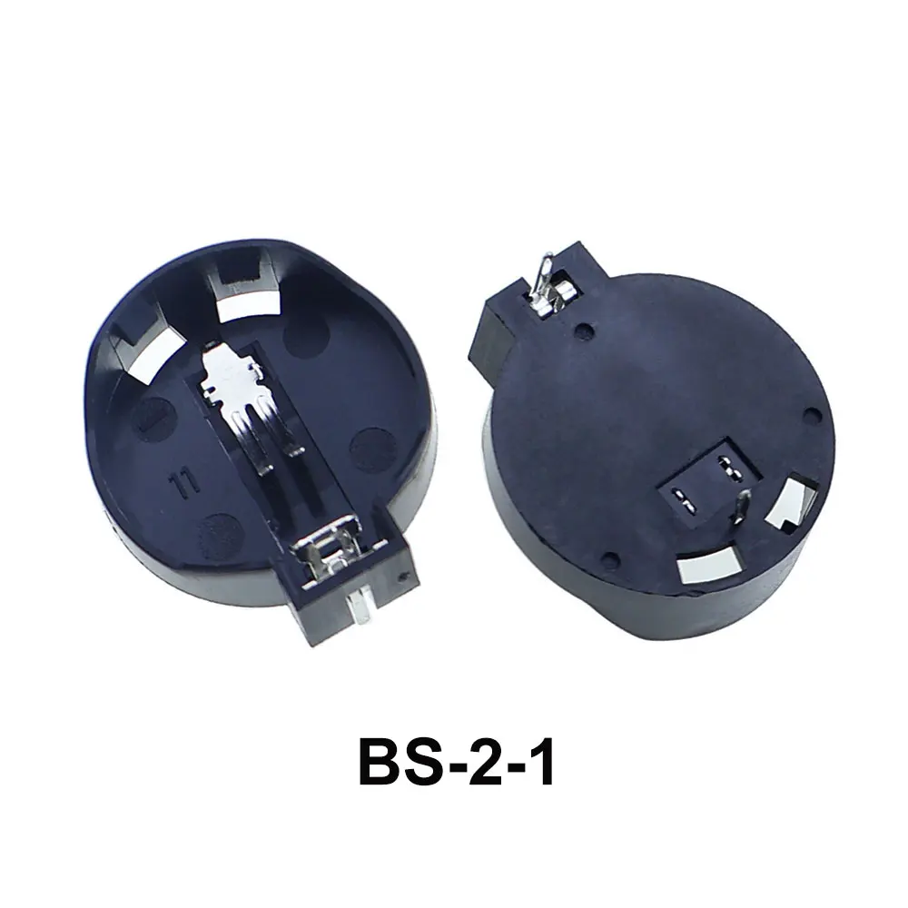 JCD 10pcs CR2032 CR2025 플라스틱 버튼 셀 코인 배터리베이스 홀더 SMD 3V 배터리 홀더 케이스 용 셀 버튼  소켓-Freehip.co.kr