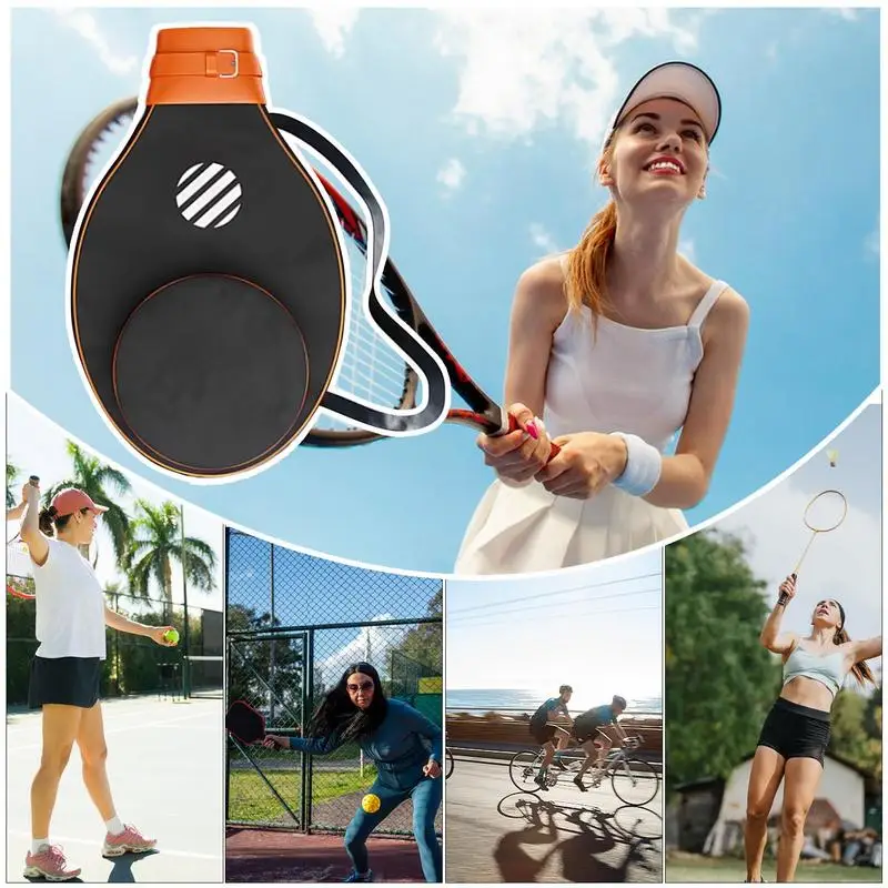 Tennis racket bag Tennis Backpack Badminton Gym bag Squash Racquet Bag Crossbody Backpack for Tennis Racket for tennis lovers 4