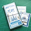 Fromthenon Travelers Notebook Writing Mat Soft Pvc Grid Ruler Board Planner Journal TN Accessories Student Stationery 1