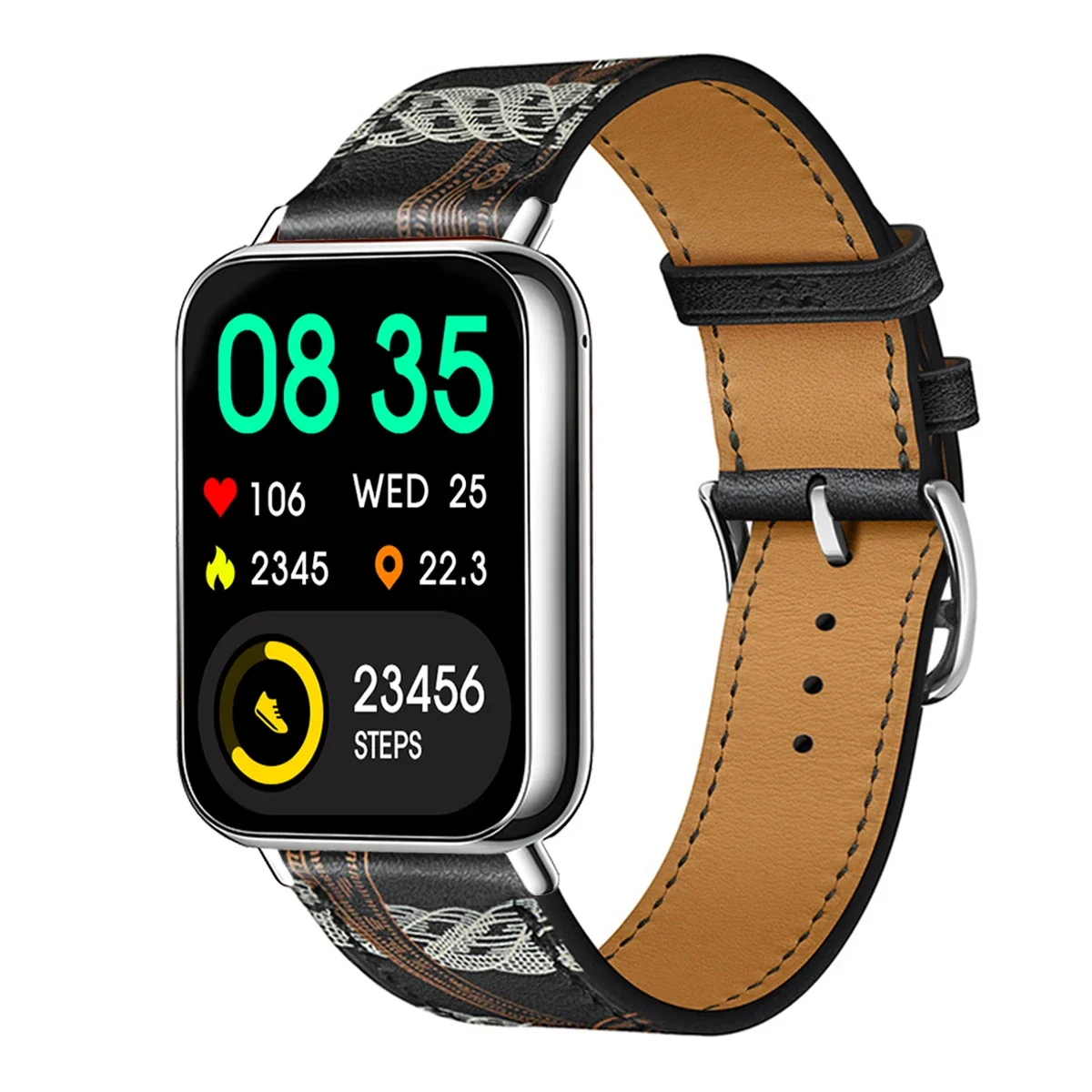 Premium Leather Smart Watch Replacement Wristband Bracelet