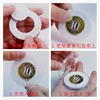 60Pcs Clear Transparent 41mm Coin Capsule Holder Round Boxed Coin Holder Plastic Storage Collectable Display Cases with capsules 6