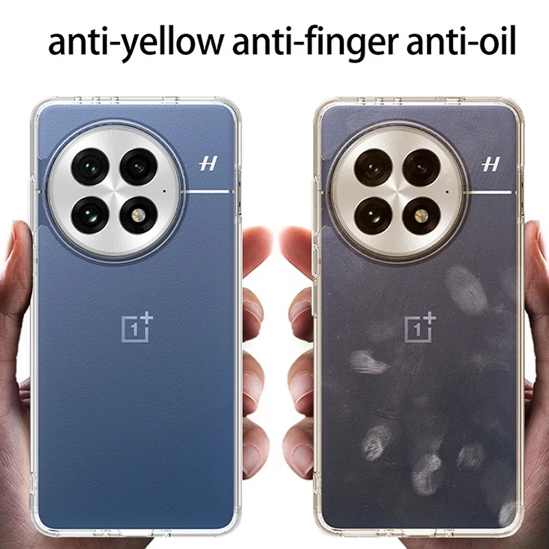 Enhanced Transparent Protective Phone Case with Camera Shield