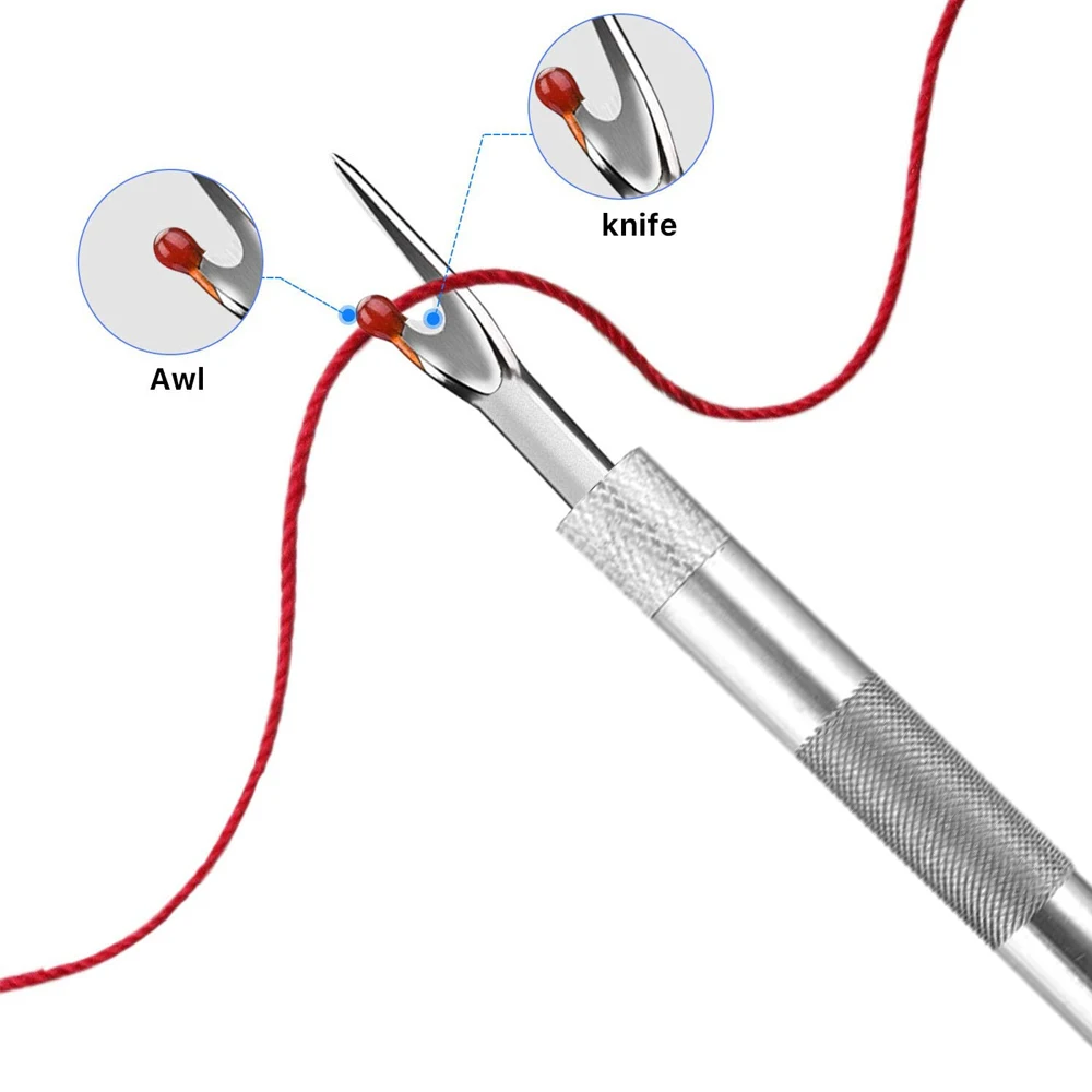 One Set Seam Cutter Effective Stitch Remover Protective Aluminum Alloy  Steel Embroidery Removal Tool For Sewing