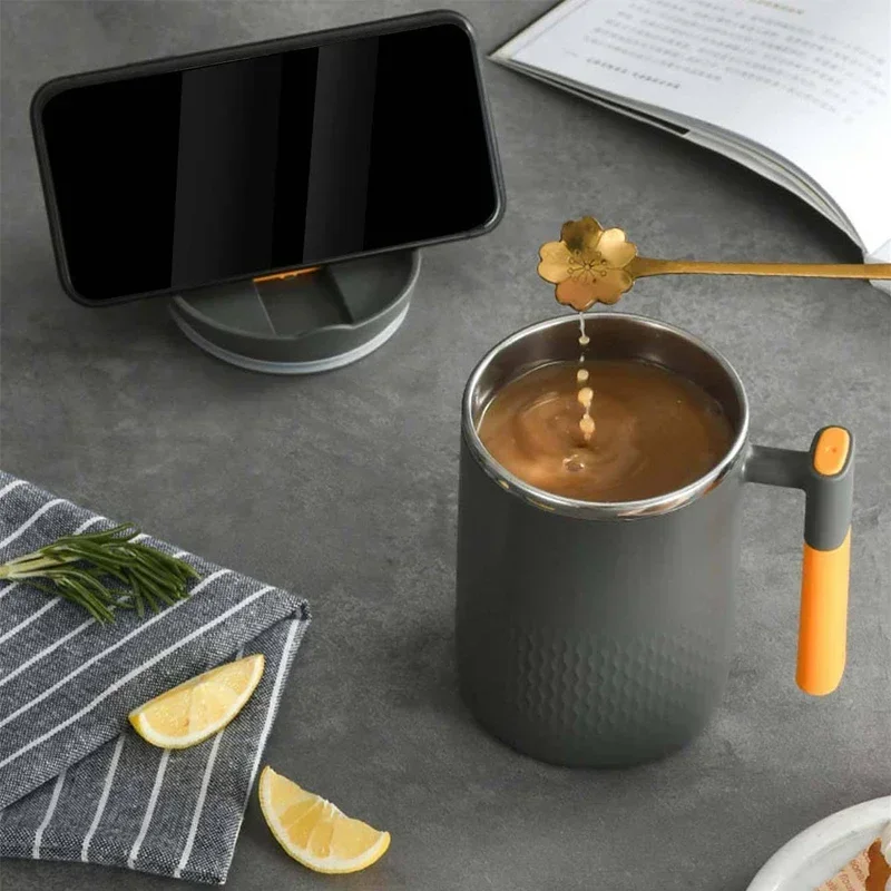 304 Stainless Steel  Household Kitchen Coffee Products Shell Double Wall Coffee Insulated Vup with Handle and Lid Hot