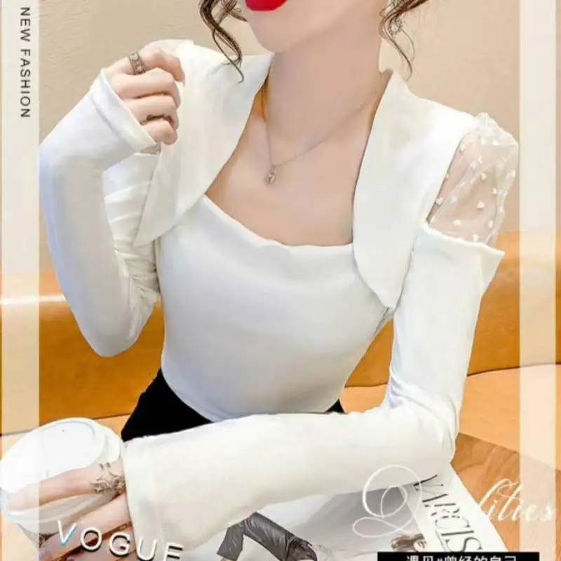 

Женская весенне-осенняя элегантная Нижняя нишевая рубашка DD349