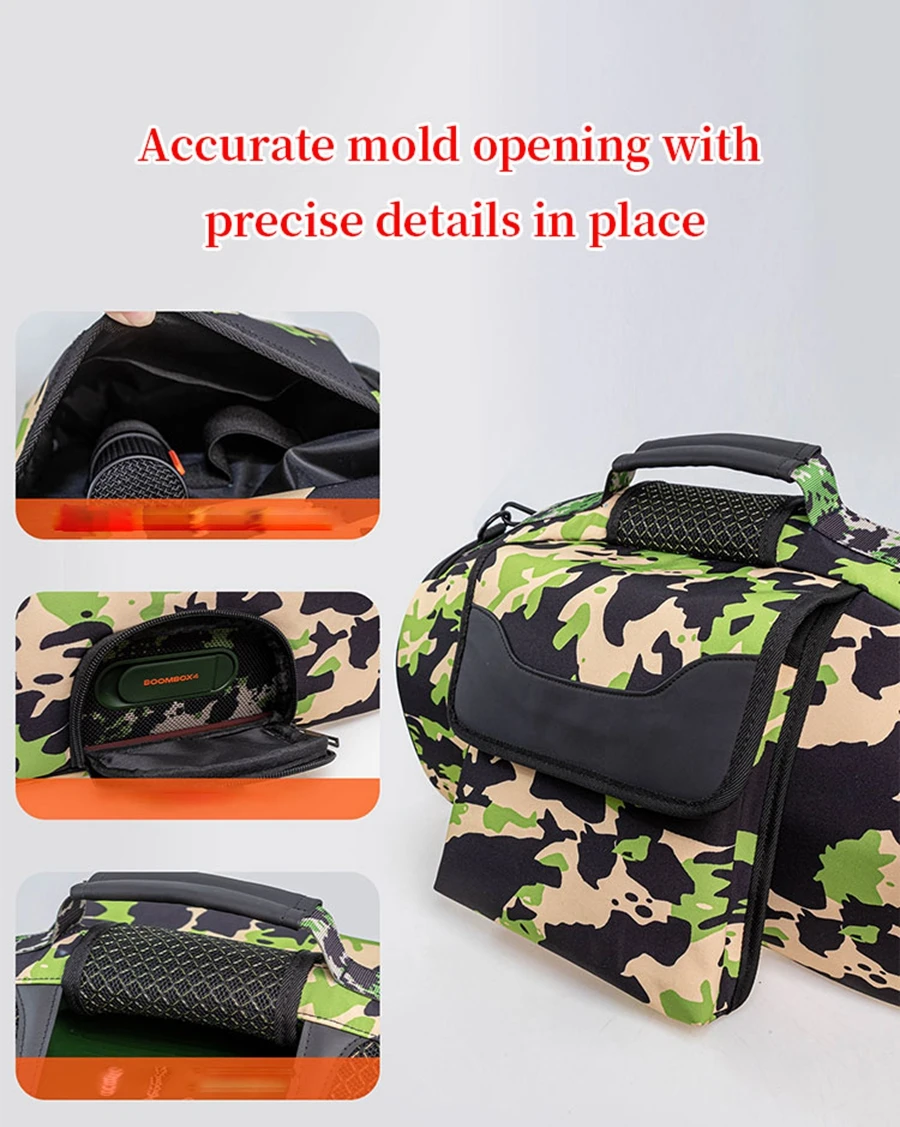 Portable Speaker Bag for JBL BOOMBOX4 3 Speaker Sound Permeable Bags BOOMBOX 4/3 Transparent Box Outdoors Travel Carrying Case