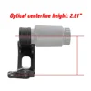 Tactical UN FTC Mount For G33 G43 Magnifier Riser Scope Mount For 551 552 553 558 Holographic Red Dot SIight FAST Riser Mount 4
