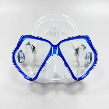 Diving Mask Swimming Goggles For GoPro Underwater Sports Camera Tempered Glass Professional Scuba Dry Snorkel Tube Adults Youth 6