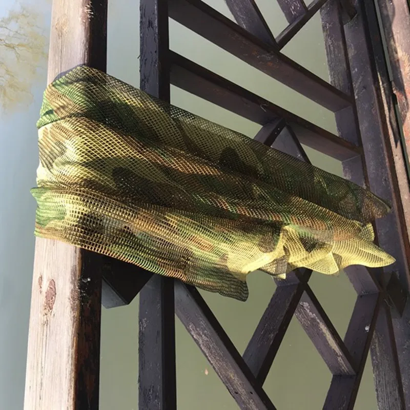 Camouflage Mesh Scarf Veil