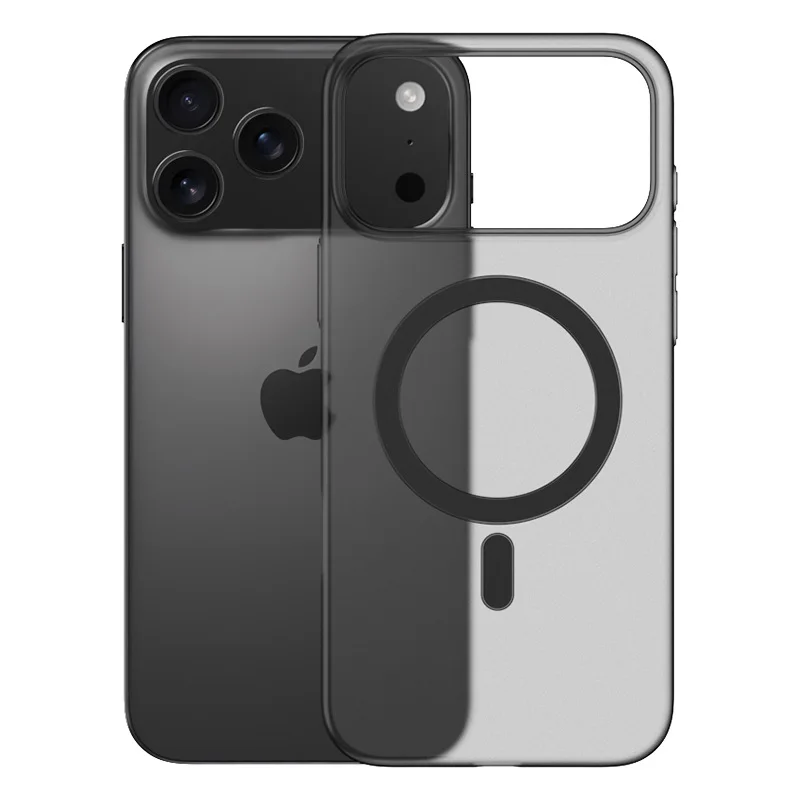 Luxury Matte Ultra-Thin Clear Wireless Charging Case - Premium Hard PC Cover