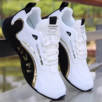 [Breathable | Lightweight] Breathable | Lightweight 1 Pair Men's Training Shoes with Height Increase | Lace-up, Comfortable, for 1