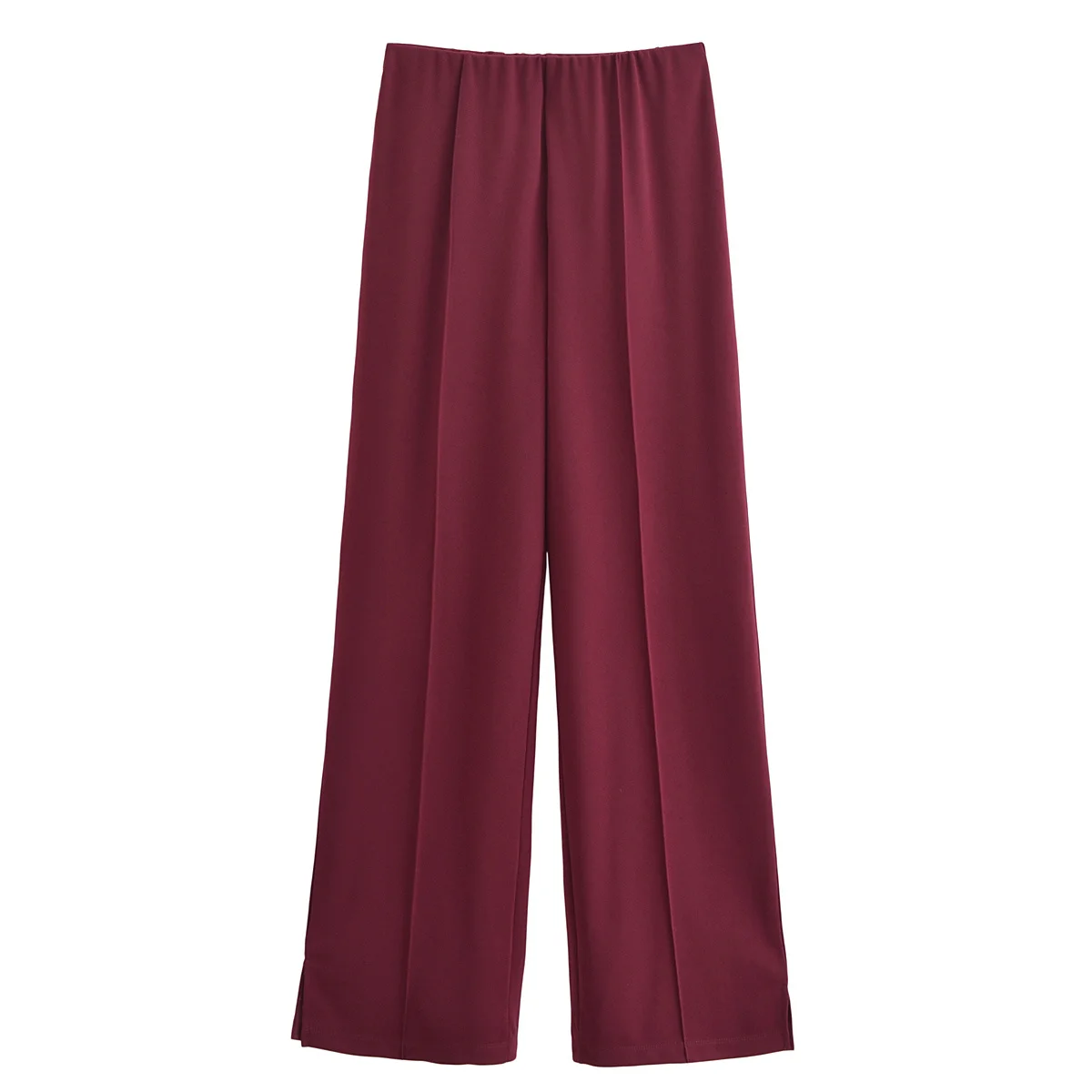 wine red pant
