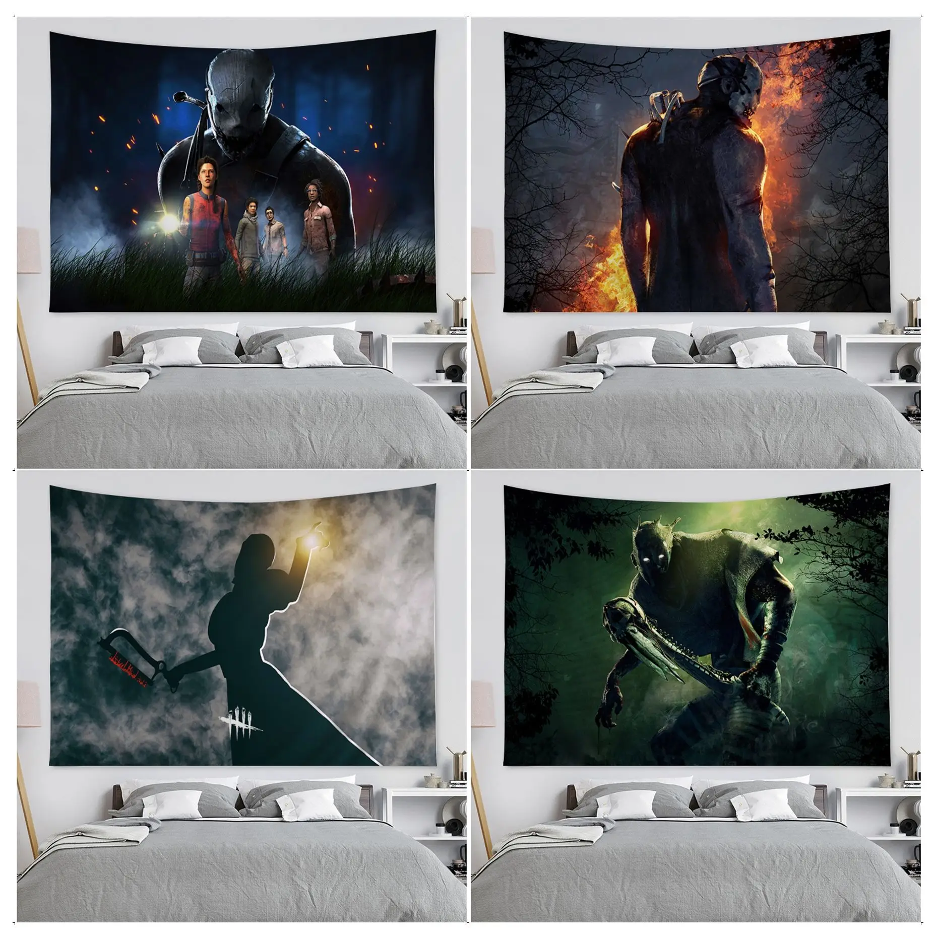 Dead By Daylight Arazzo Da Parete Per Soggiorno Home Dorm Decor Home Decor