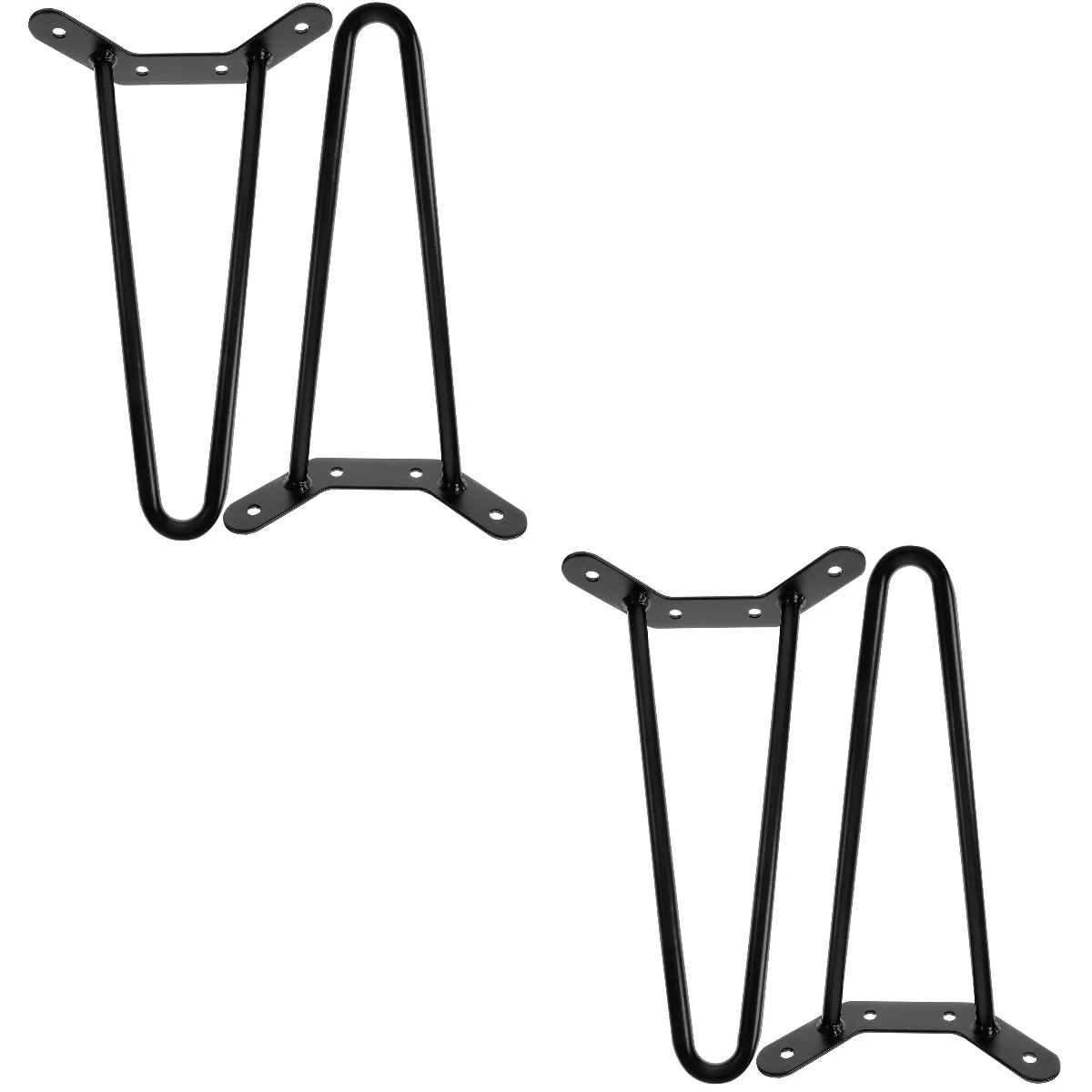 42pcsHairpinLegCoffeeTableLeg250mmIronDeskLegEndCoffee