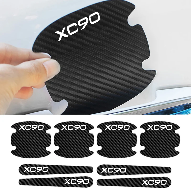 Partuto Türpfostenfensterleiste Für Honda CR-V 2017-2022 - 6-tlg. Set Schwarz Carbon Optik