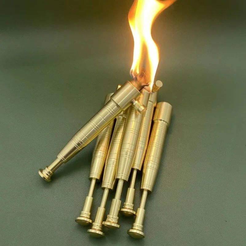Retro Torch Kerosene Lighter Vintage Extended Multi-function Outdoor Cool Special Ignition Tool
