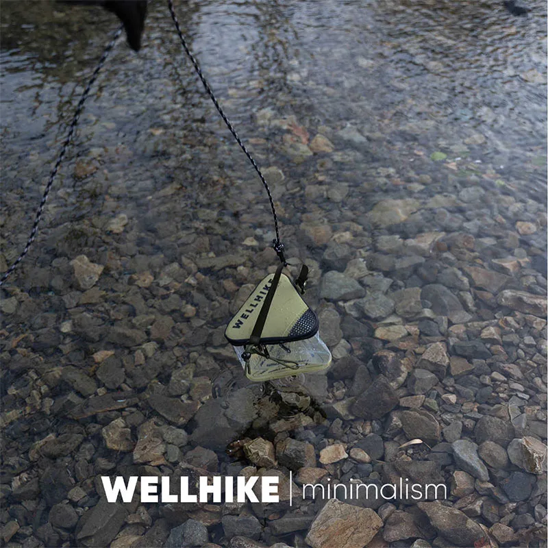 WELLHIKE Triangular Fishing Bucket Collapsible Hit The Water Live Fish Box Small Accessories Small Objects Fishing Lua Transpare
