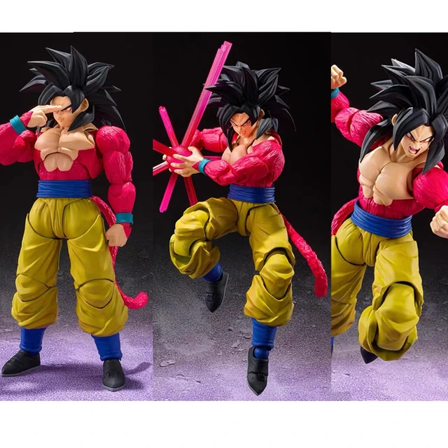 Dragon Ball Z Action Figure, SHF Vermelho Super Saiyajin Deus Goku Vermelho  Conjunto, Brinquedo Modelo Móvel - AliExpress