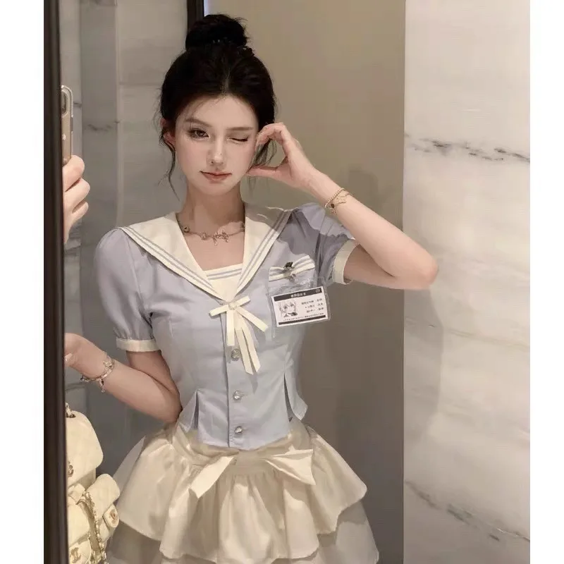 Рисунок 5 - QWEEK Kawaii Jk Y2k рубашка в стиле