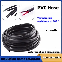 PVC Black Flexible Sleeving Tube for Wiring Harness and Automotive Applications
