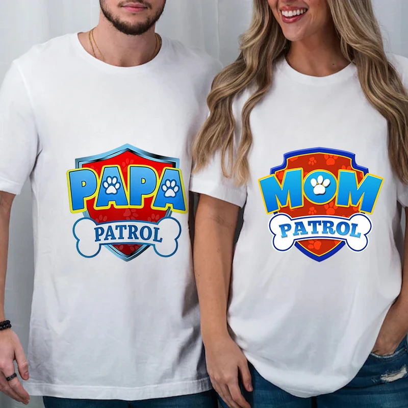 Paw Patrol Playeras De CumpleaÃ±os Papá Mamá Playeras Paw Patrol