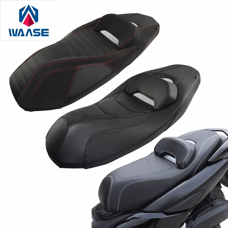 

Waase для Yamaha N-MAX NMAX 125 155 2021 2022 2023 встроенное переднее сиденье и задняя Пассажирская подушка