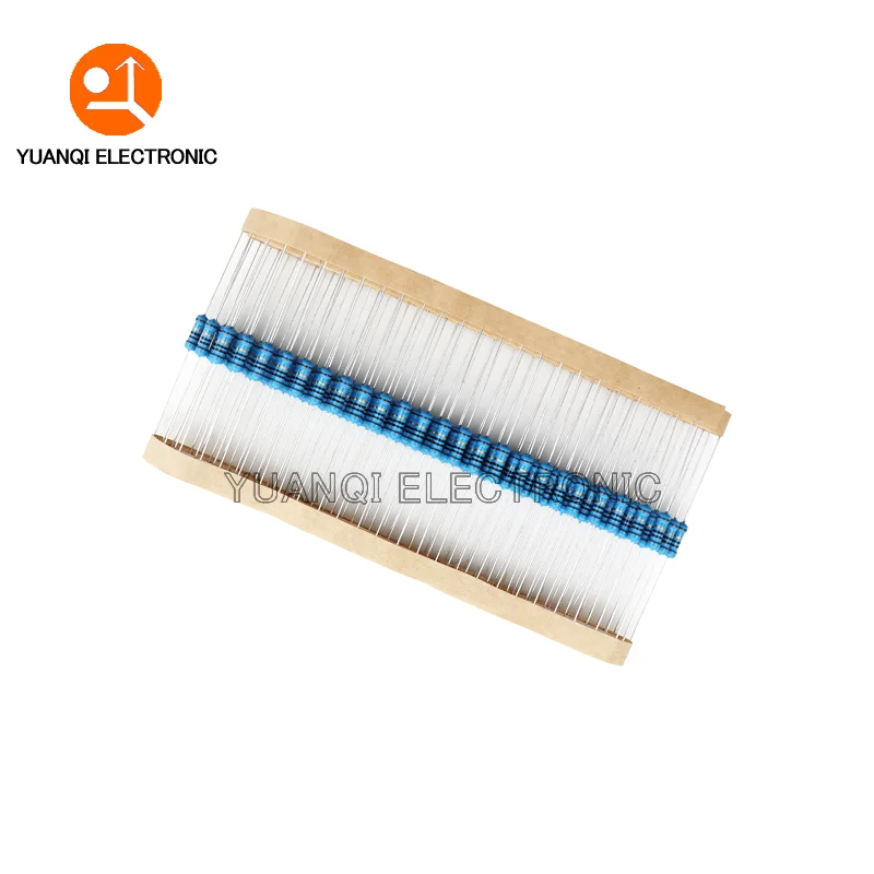 Metal Film Resistor 50pcs 1/2W 0R-4.7M 0.1R 150R 200R 240R 470R 1K 2.4K 4.7K 10K 24K 51K 750K 0.1 0.22 100 300 470 ohms 0.5W