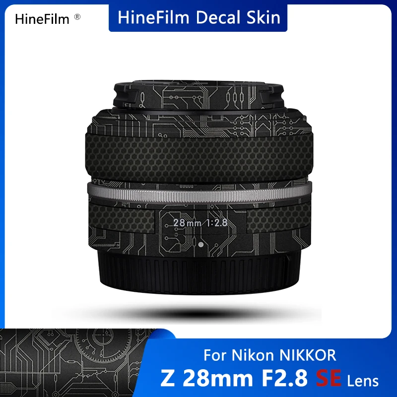 Nikkor Z28 F2.8 Se Lens Vinyl Decal Skin 28 F2.8 Se Copertura Antigraffio Per Nikon Z 28Mm F/2.8(Se) Pellicola Adesiva