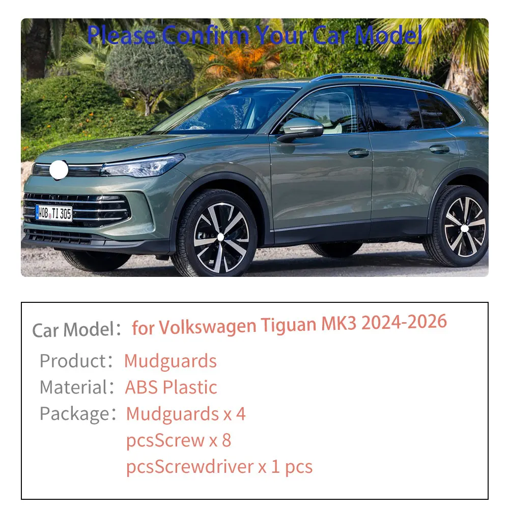 Spatlappen VOLKSWAGEN TIGUAN koop nu goedkoop