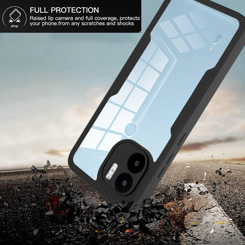 360 Full Body Transparent Phone Case and Screen Protector