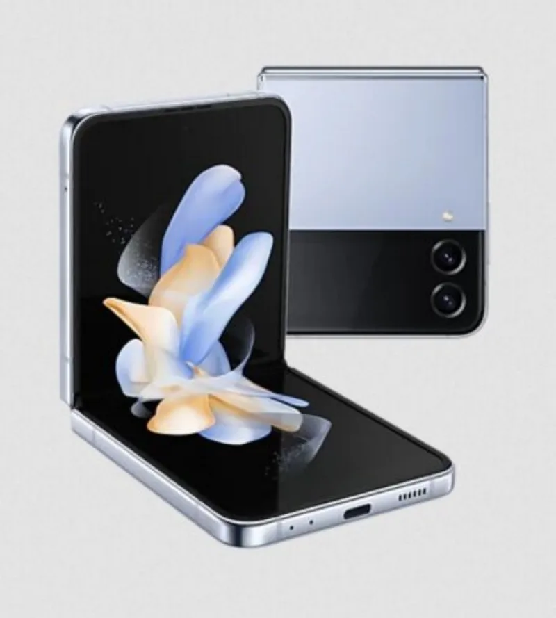 سامسونج جالاكسي Z فليب 4 Z Flip4 5G F721N F721U1 F721B 6.7 "8GB 128/256/512GB NFC Snapdragon قابلة للطي الأصلي 99 هاتف محمول جديد