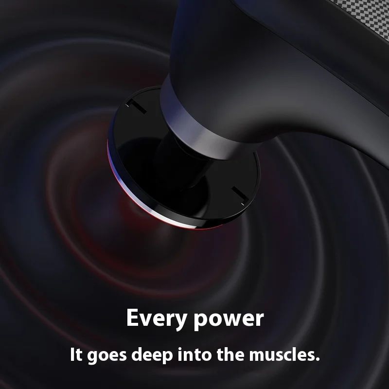 Foldable Massage Gun Deep Tissue with Heat & Cold Head Adjustable Angles Portable Percussion Back Massager for Muscle Neck Body