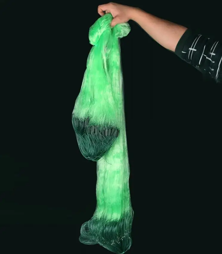 Lawaia Fishing Sticky Net Tre Strati 1.5M X 50M Long 4 Finger Net Importato Di Alta Qualità Brown Silk Fish Landing Nets Strumenti Per Pesci