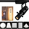 10W 20W 30W Museum Cut-off light With Adjustable Aperture Shape variable pattern LED Track light Zoomable LED Ceiling Spotlight 1