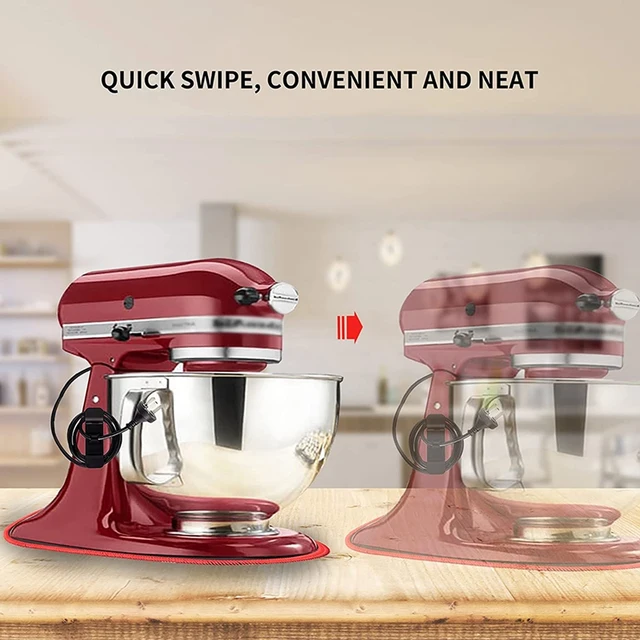 Mixer Mover For Kitchenaid Mixer Slider Mat,For Kitchenaid 4.5-5 Qt  Tilt-Head Stand Mixer With Tidy Wrap Cord Organizer - AliExpress