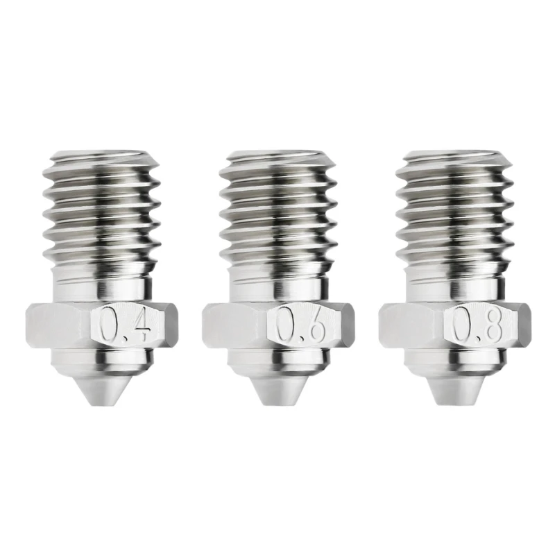

Bimetallic 0.4/0.6/0.8mm 3D Printer MYNozzle with Superior Thermal Conductivity