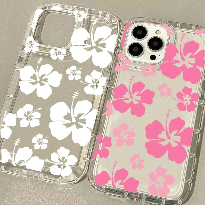Floral Design Protective Phone Case