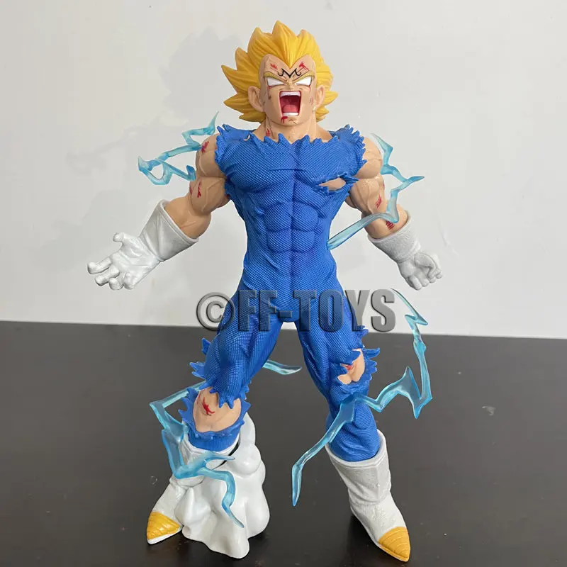 Anime Dragon Ball Z GK Vegeta Figure Self-destruct Majin Vegeta Figurine 27CM PVC Action Figures Collection Model Toys Gifts