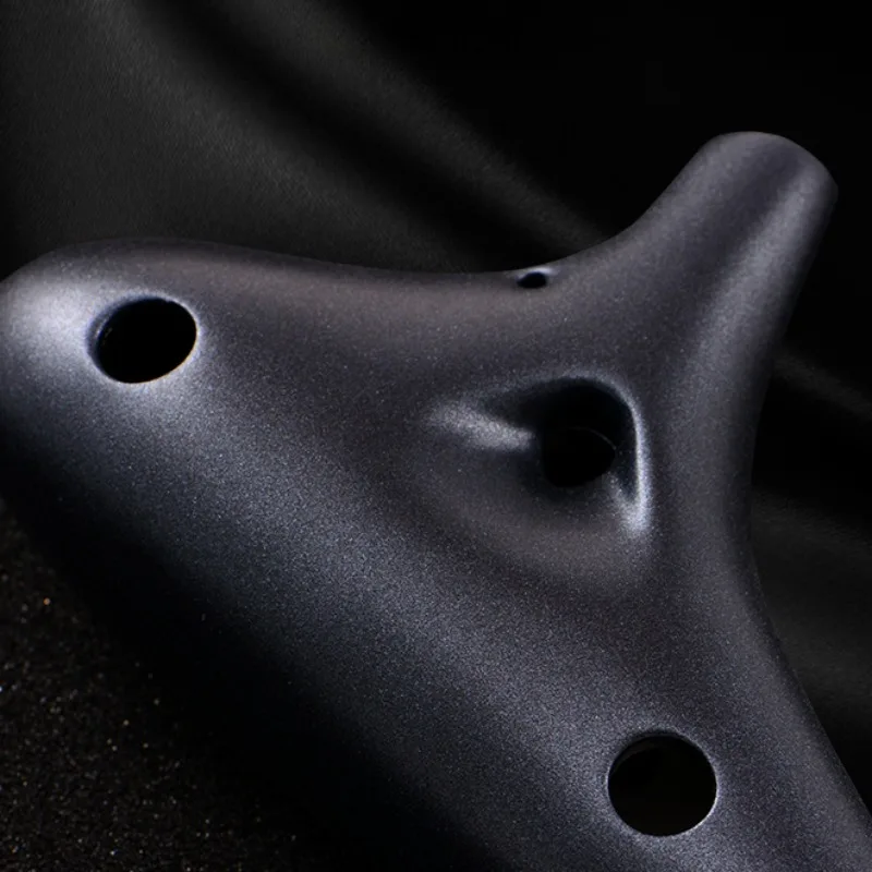 Ceramic Frosted Ocarina 12 Hole AC Tune Funny Orff Instruments Professional Beginner Student Ocarina Musical Instruments