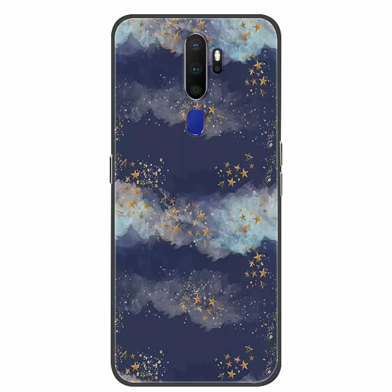 Elegant Marble Soft TPU Silicone Phone Case - Stylish Bumper Cover with Cat Design