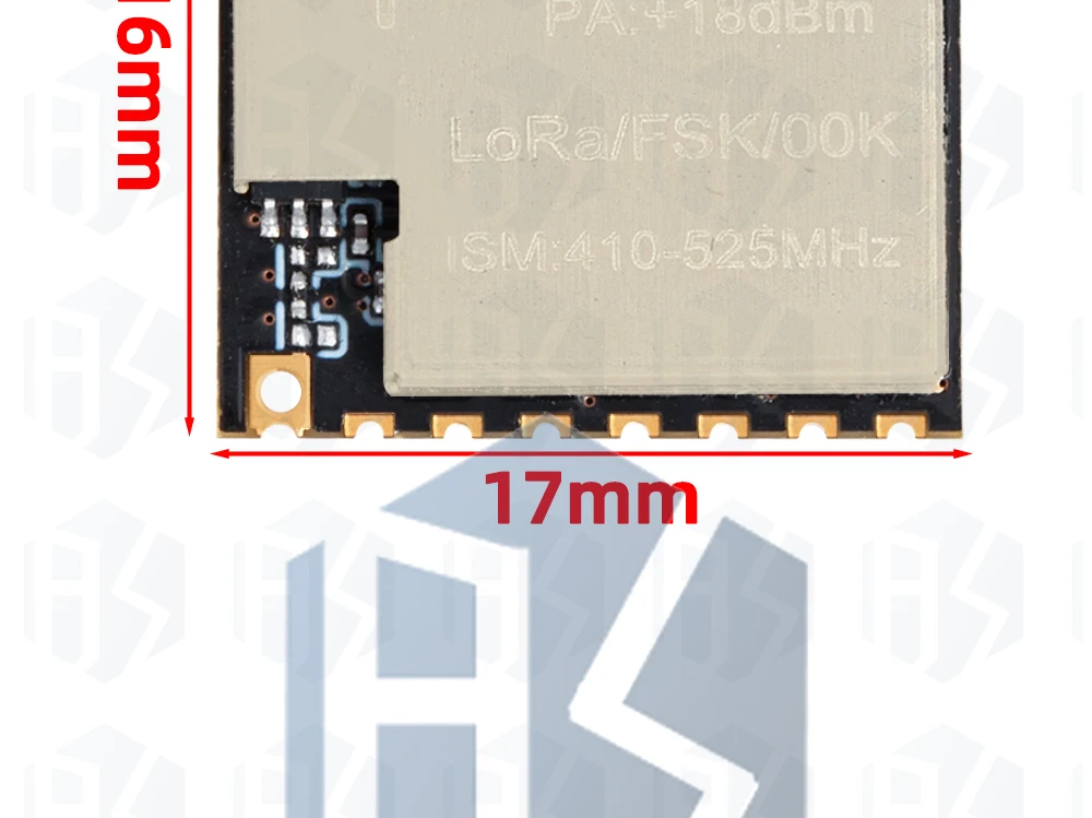 1~10PCS Ra-01SC RA-01 RA-02 LoRa SX1278 433Mhz Drahtloses Spread-Spectrum-Übertragungsmodul mit maximaler Reichweite von 10KM für Arduino – Detail 10